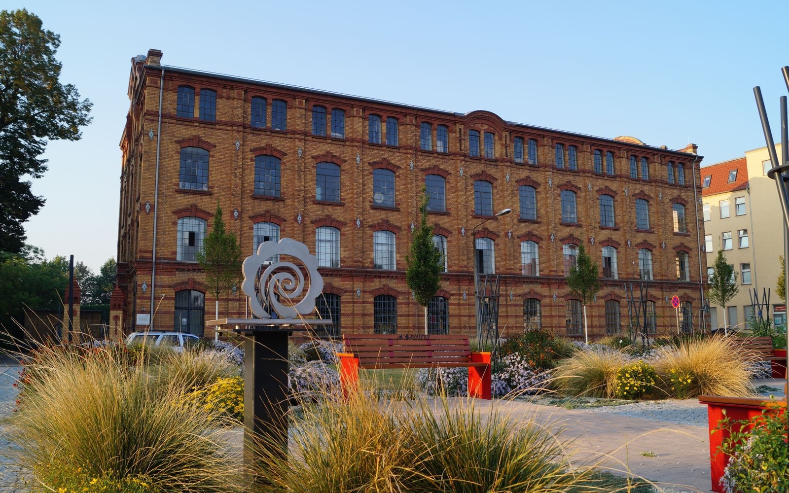 Brandenburgisches Textilmuseum Forst (Lausitz) - Außenansicht, Foto: Brandenburgisches Textilmuseum Forst (Lausitz)