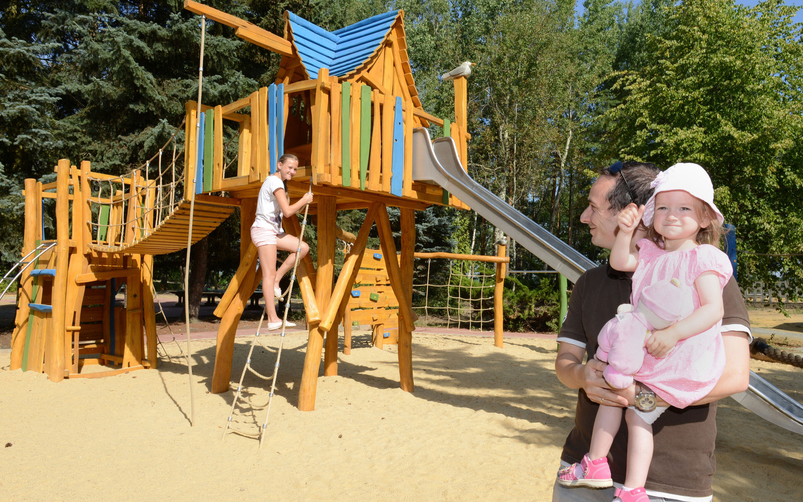 Spielplatz, Foto: Steffen Rasche, Lizenz: Zweckverband Lausitzer Seenland Brandenburg