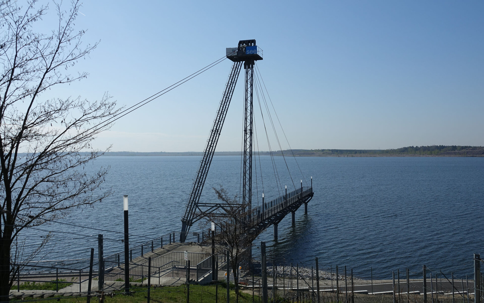 Die Seebrücke im Großräschener See, Foto: Tourismusverband Lausitzer Seenland e.V.