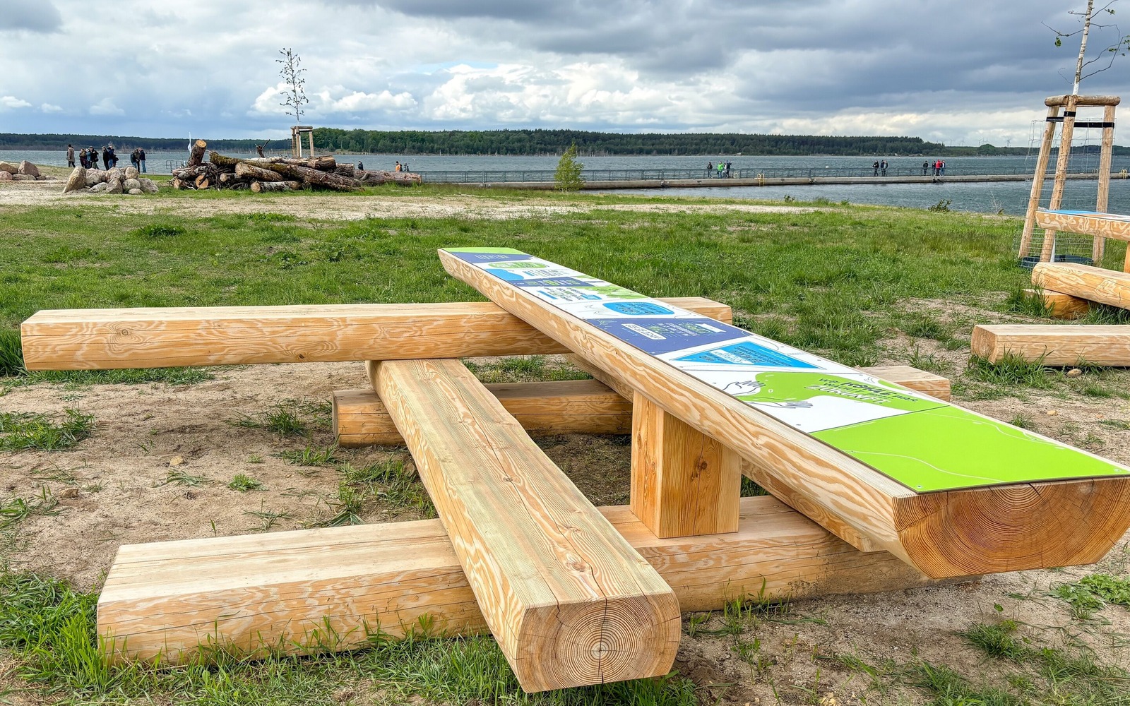 Informační centrum o přírodě u jezera Sedlitzer See, Foto: Julia Kussatz, Lizenz: Zweckverband Lausitzer Seenland Brandenburg