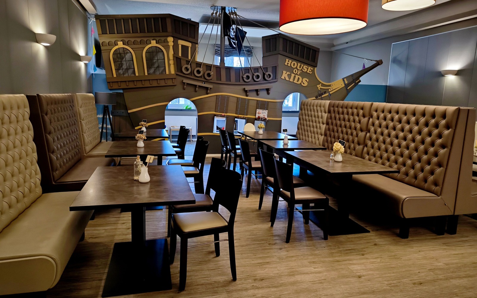 Pohled na restauraci Seestern u jezera Senftenberg, Foto: Seestern Restaurant, Lizenz: Seestern Restaurant